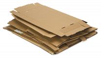 Flattened Cardboard
